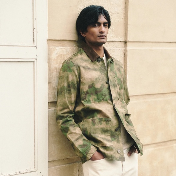 Hudson Painter's Jacket - Military Khaki - Picture 1 of 5